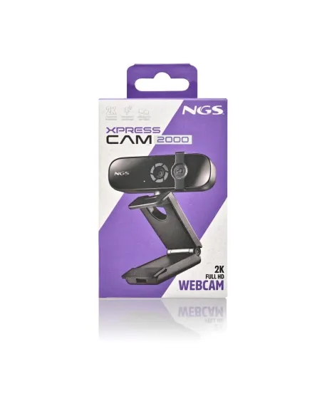Cámara web para PC FullHD NGS XPRESSCAM 2000 y resolución 2K