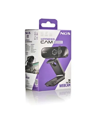 Cámara web para PC FullHD NGS XPRESSCAM 2000 y resolución 2K
