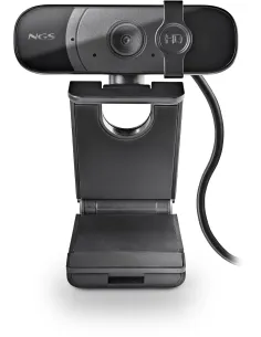 NGS XPRESSCAM 1080HD Webcam para PC FullHD 1080p USB 2.0 con Micrófono Incorporado-1411301