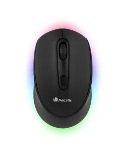NGS SMOG-RB Ratón Wireless Ambidiestro RGB Multidispositivo 2400 DPI Negro-1411274
