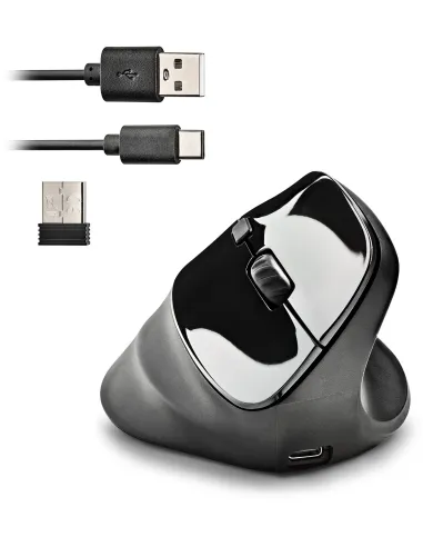 NGS Evo Moksha Ratón Inalámbrico Negro