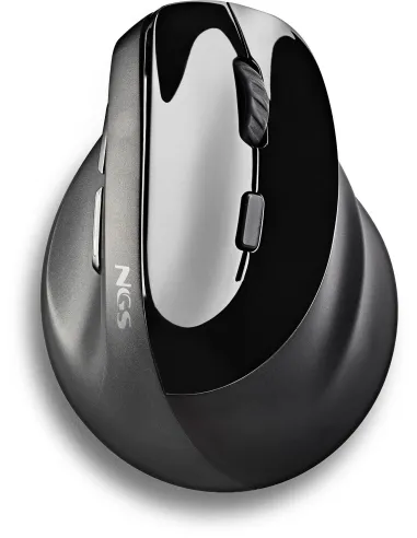 NGS Evo Moksha Ratón Inalámbrico Negro