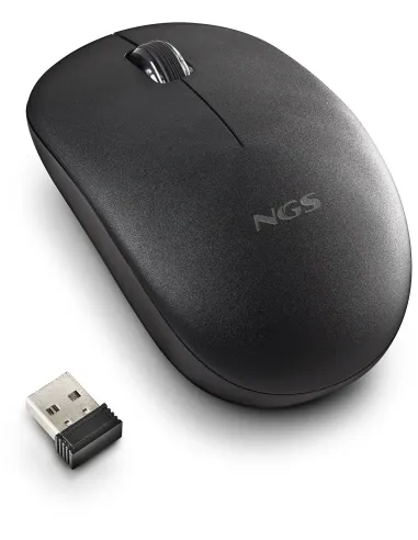 NGS FOG PRO Ratón Inalámbrico Negro