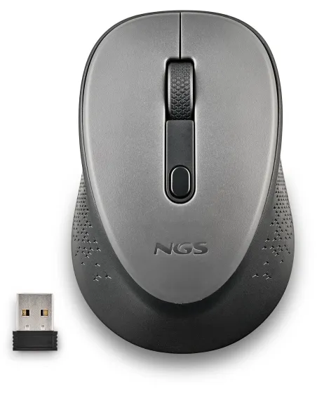 NGS DEWGRAY Ratón Inalámbrico 800/1600DPI Gris