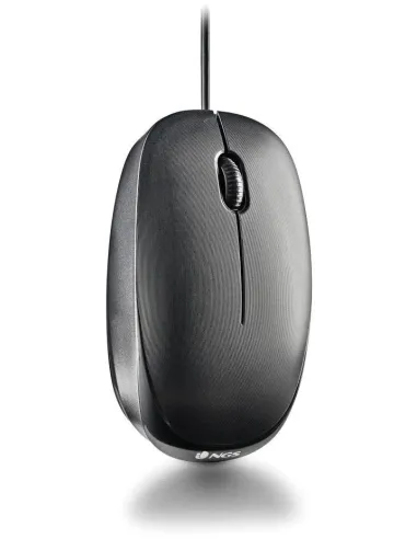 NGS Flame-C Ratón USB 1000DPI Negro