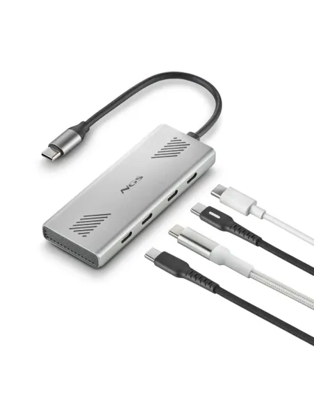 HUB multipuerto USB-C 3.2 Gen 1 4 en 1 NGS Wonder4-C