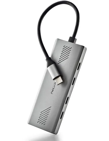 NGS Wonder4-C NGS-HUB-0133 HUB Multipuerto USB-C 4 en 1 de Aluminio