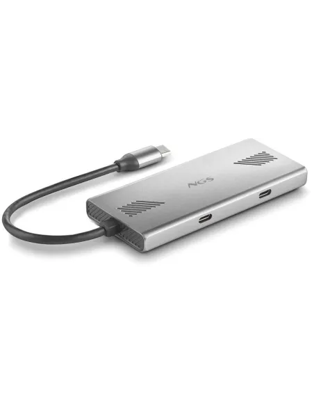 HUB NGS WONDER DUO-C con 4 puertos USB 3.2 Gen 1 y compacto