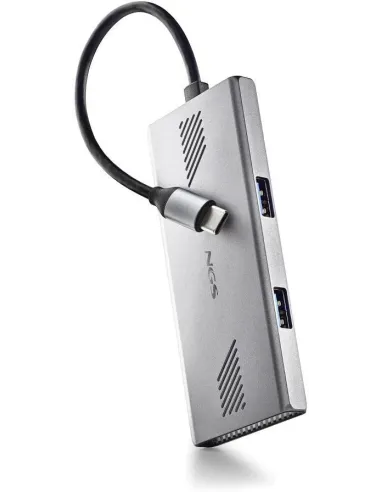 NGS WONDERDUO-C HUB USB-C 3.0 a 2x USB-C 2x USB-A 5Gbps Aluminio