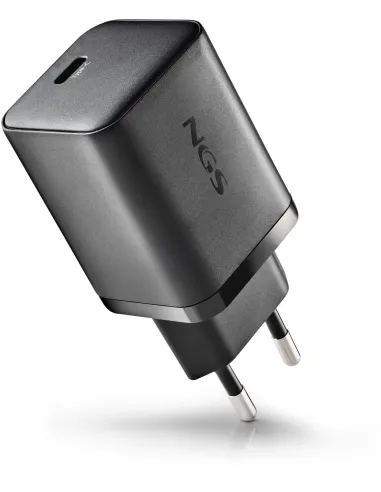 Cargador de pared NGS BUD 65W-H GaN 65 W con 8 conectores