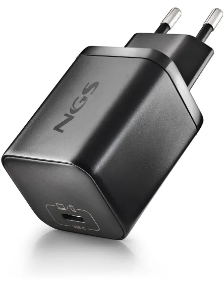 Cargador de pared NGS BUD 65W-H GaN 65 W con 8 conectores