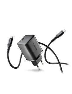 NGS BUD65W-C Cargador USB-C 65W con Cable USB-C Negro-1411219