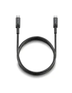 NGS KNOT240W-2 Cable USB-C para Carga Rápida 2M Negro-1411218