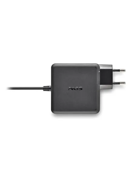 Cargador GaN NGS BUD 100W Negro para portátil y móvil