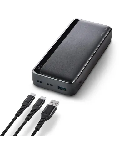 Powerbank NGS Quiz 20 Negro 20000 mAh con carga rápida 22.5W