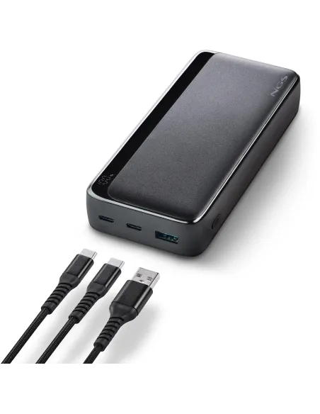 Powerbank NGS Quiz 20 Negro 20000 mAh con carga rápida 22.5W