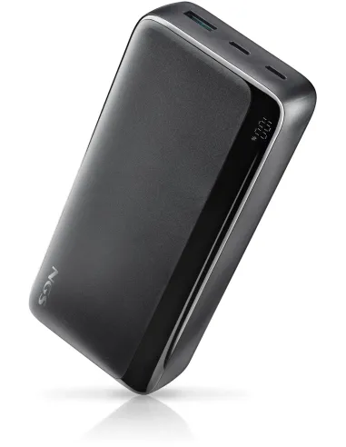 NGS Quiz 20 Negro PowerBank 20000mAh Carga Rápida 22,5 W pantalla LED