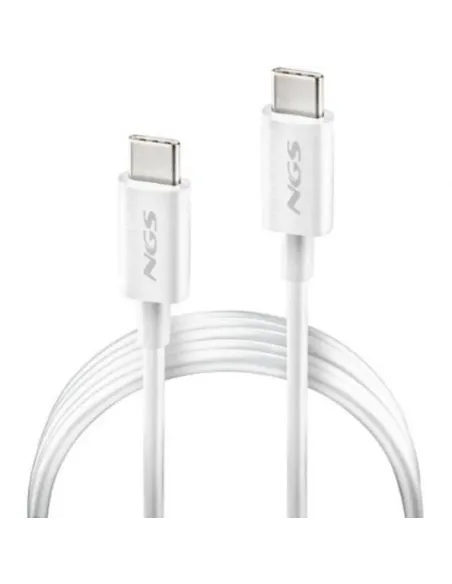 NGS Zyro 60W-1 blanco 1M para móviles, tablets y portátiles
