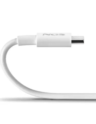 NGS Zyro 60W-1 blanco 1M para móviles, tablets y portátiles