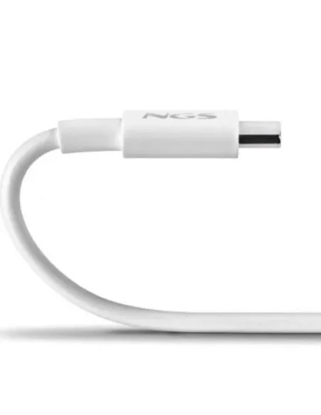 NGS Zyro 60W-1 blanco 1M para móviles, tablets y portátiles