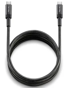 NGS KNOT 100W-2 Cable USB-C a USB-C Macho/Macho 2 M Negro-1411185