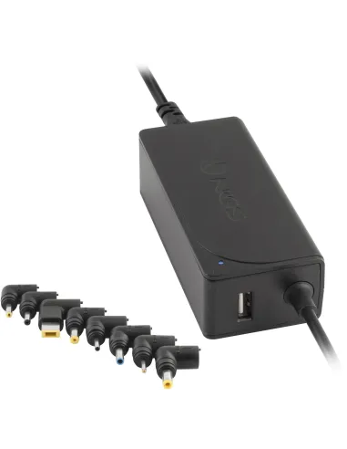 NGS W70W Cargador Universal para Portátil 70W Negro