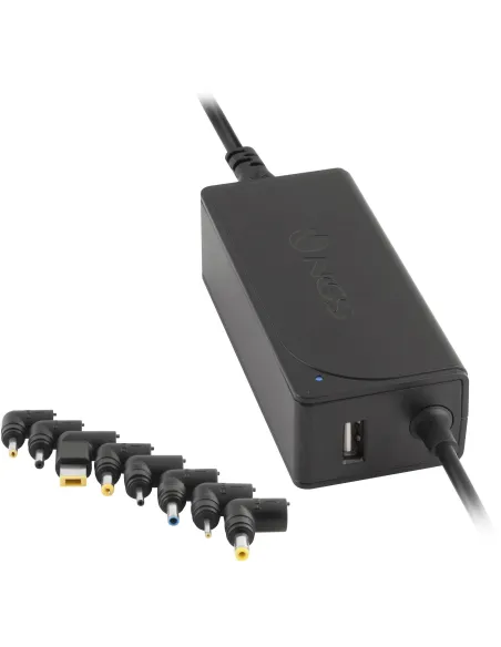 NGS W70W Cargador Universal para Portátil 70W Negro