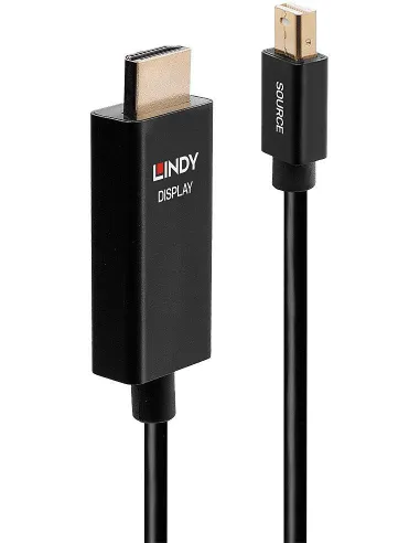 Lindy 40923 Cable Activo Mini DisplayPort a HDMI 4K 3 m