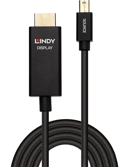 Lindy 40923 cable Mini DisplayPort a HDMI 4K de 3 m