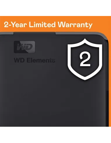 Western Digital Elements Portable 4 TB USB-C 3.0 Negro HDD