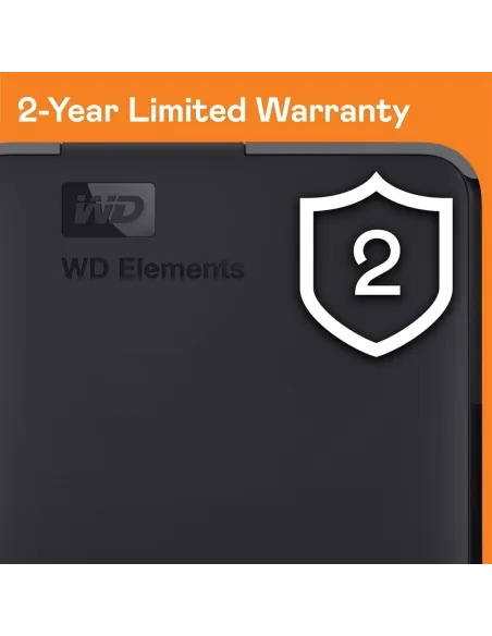 Western Digital Elements Portable 4 TB USB-C 3.0 Negro HDD