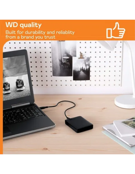 Western Digital Elements Portable 4 TB USB-C 3.0 Negro HDD