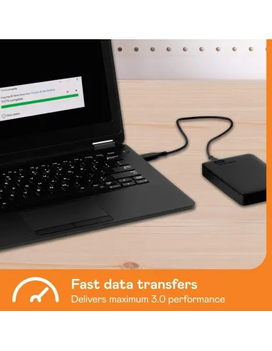 Western Digital Elements Portable 4 TB USB-C 3.0 Negro HDD