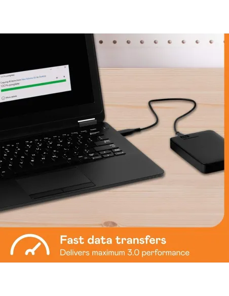 Western Digital Elements Portable 4 TB USB-C 3.0 Negro HDD