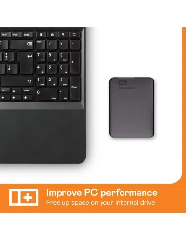 Western Digital Elements Portable 4 TB USB-C 3.0 Negro HDD
