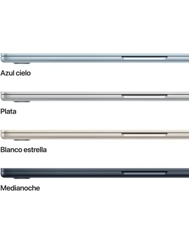 Apple MacBook Air 15,3" Apple M5 MDVU4Y/A 24GB y 1TB SSD
