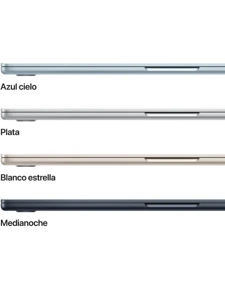 Apple MacBook Air 15,3" Apple M5 MDVU4Y/A 24GB y 1TB SSD