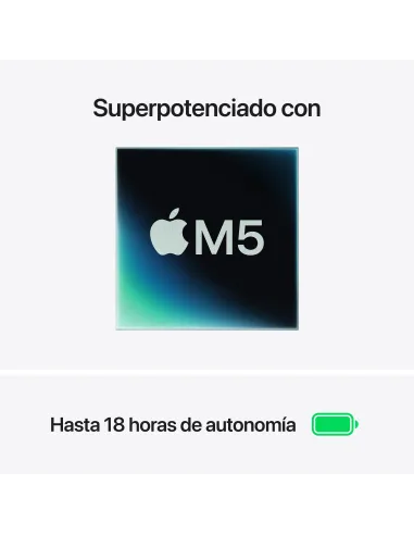 Apple MacBook Air 15,3" Apple M5 MDVU4Y/A 24GB y 1TB SSD