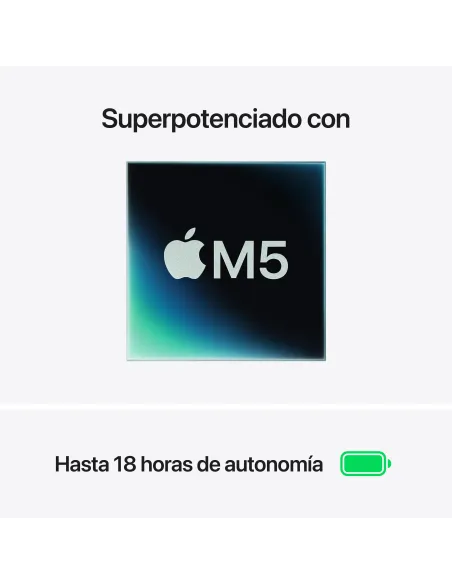 Apple MacBook Air 15,3" Apple M5 MDVU4Y/A 24GB y 1TB SSD
