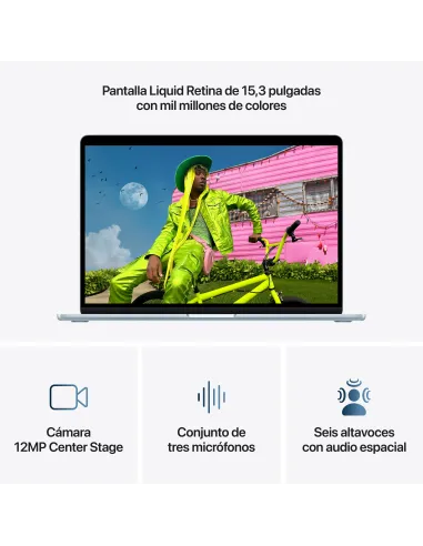 Apple MacBook Air 15,3" Apple M5 MDVU4Y/A 24GB y 1TB SSD