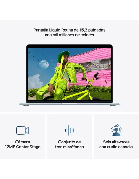 Apple MacBook Air 15,3" Apple M5 MDVU4Y/A 24GB y 1TB SSD