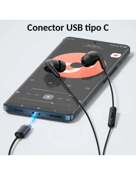 Xiaomi BHR8931GL Auriculares USB-C blancos micrófono IP54
