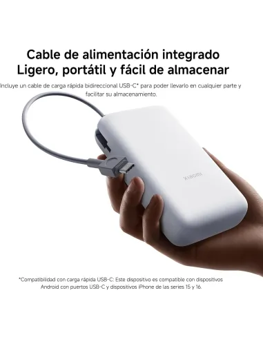 Powerbank Xiaomi Power Bank 20000mAh (Integrated Cable)