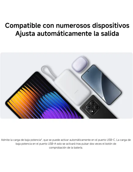 Powerbank Xiaomi Power Bank 20000mAh (Integrated Cable)