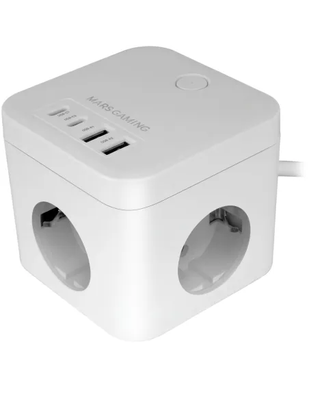 Mars Gaming MD-CUBE35 blanco: cubo GaN PD de 35 W USB