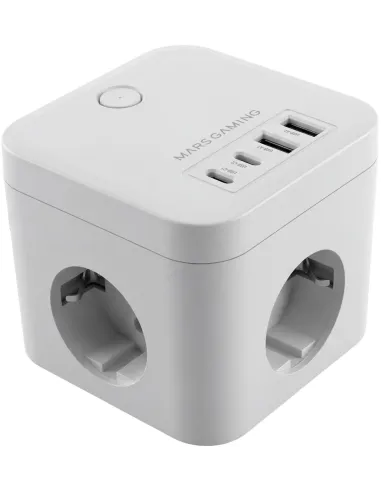 Mars Gaming MD-CUBE35 blanco: cubo GaN PD de 35 W USB