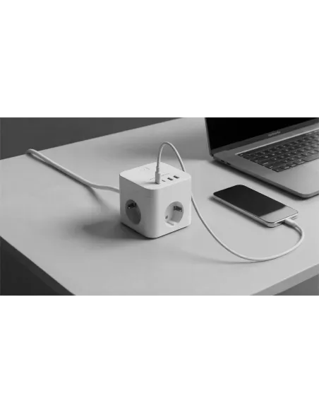 Mars Gaming MD-CUBE35 blanco: cubo GaN PD de 35 W USB