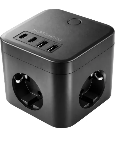 Mars Gaming MD-CUBE35 negro: cubo GaN PD de 35 W USB