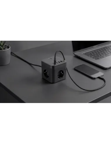 Mars Gaming MD-CUBE35 negro: cubo GaN PD de 35 W USB