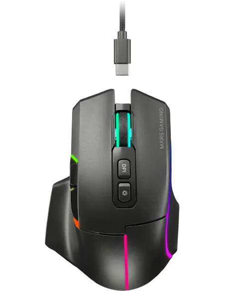 Mars Gaming MMW-VECTOR negro Ratón Inalámbrico Tri-Mode
